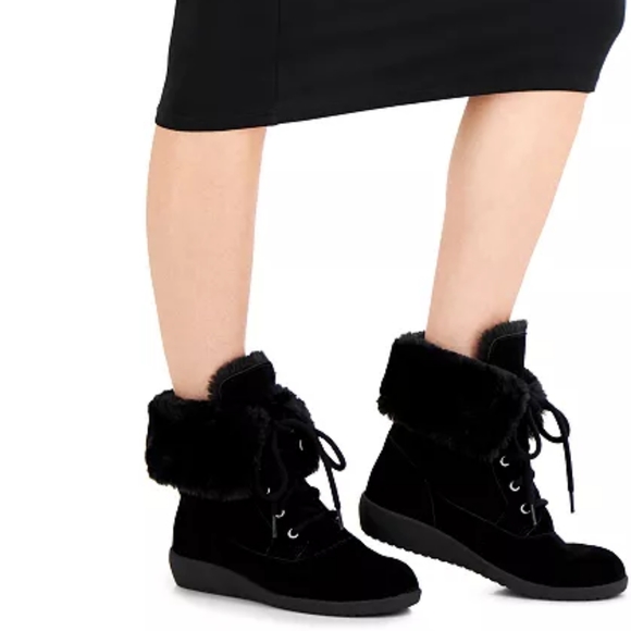 FINAL PRICE🚨 STYLE & CO Aubreyy Lace-Up Boots | Size 10 - Picture 1 of 8